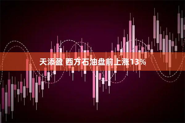 天添盈 西方石油盘前上涨13%
