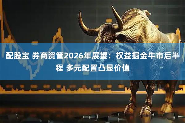 配股宝 券商资管2026年展望：权益掘金牛市后半程 多元配置凸显价值