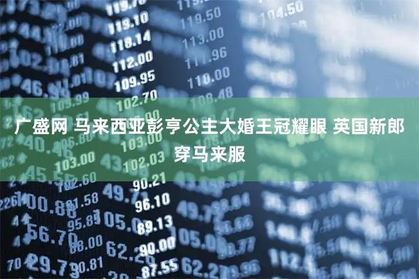 广盛网 马来西亚彭亨公主大婚王冠耀眼 英国新郎穿马来服